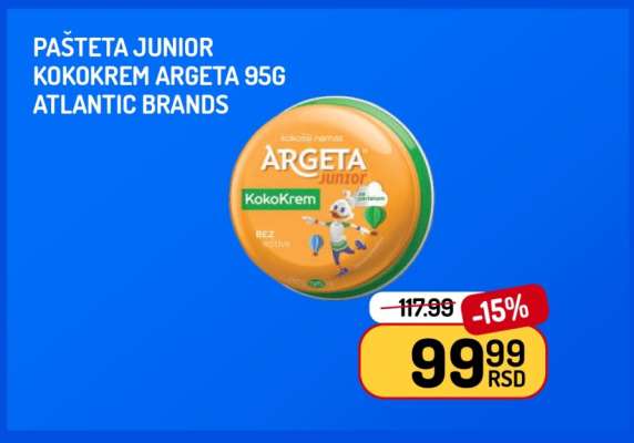 Pašteta Junior Kokokrem Argeta, 95g