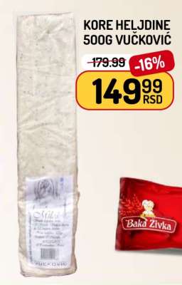 Kore heljdine 500g Vučković