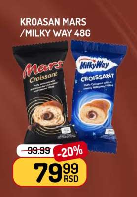 Kroasan Mars / Milky Way 48g