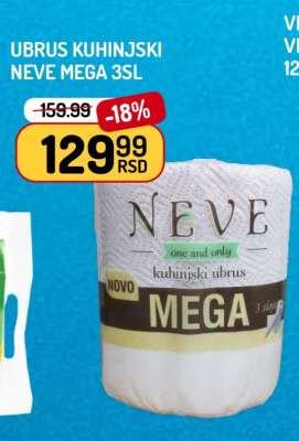 UBRUS KUHINJSKI NEVE MEGA 3sl