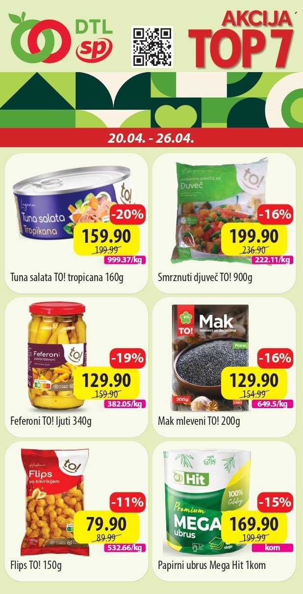 Senta Promet katalog - 20.04.2026 - 26.04.2026. Stranica 1