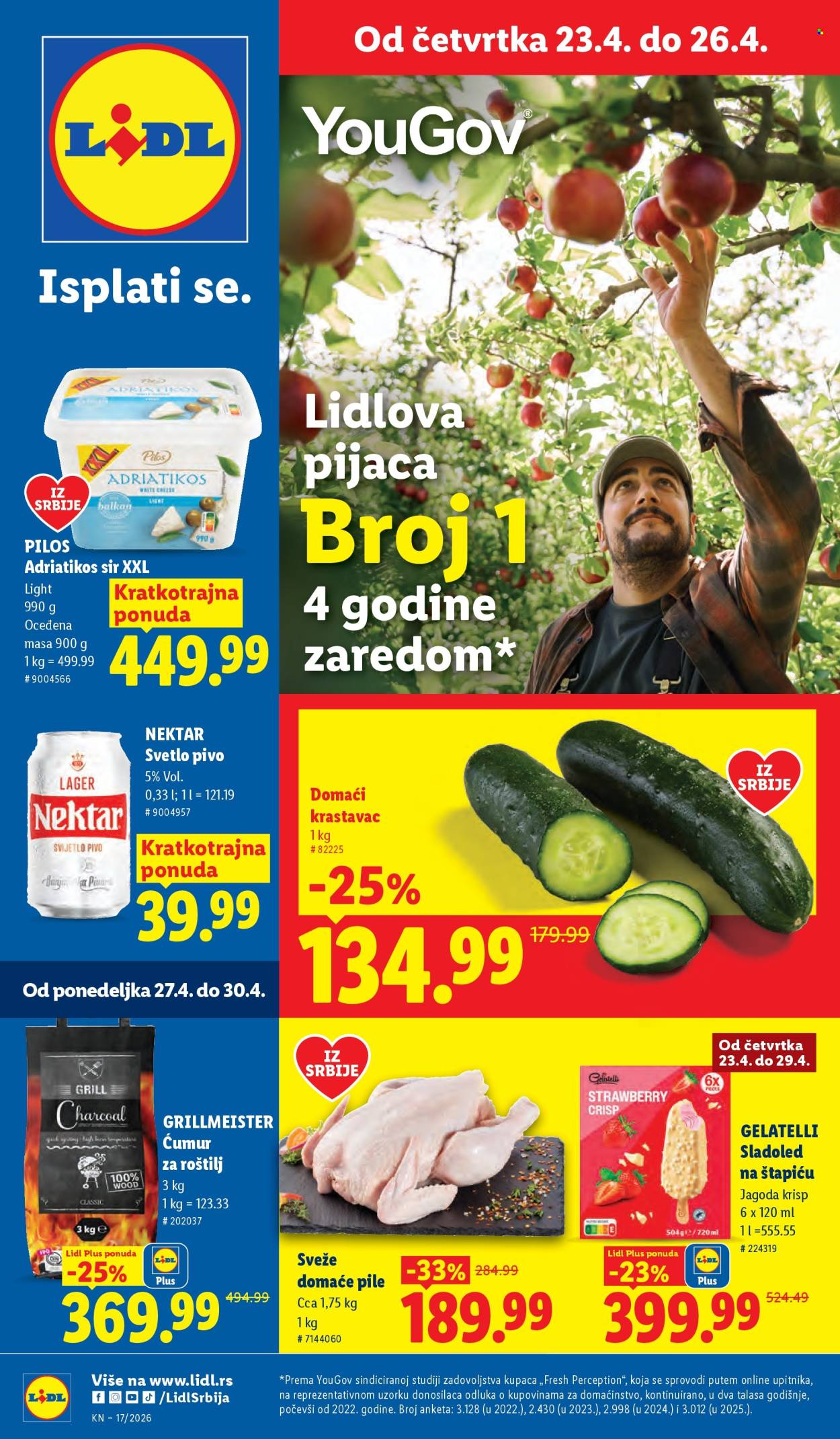 Lidl katalog - 23.04.2026 - 29.04.2026. Stranica 1