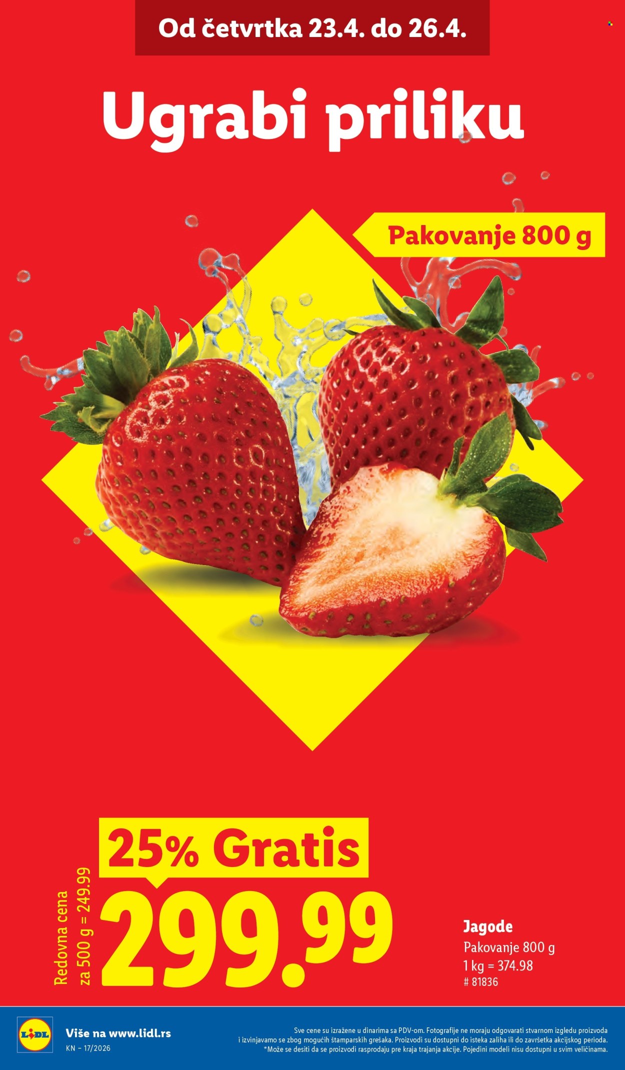 Lidl katalog - 23.04.2026 - 29.04.2026. Stranica 4