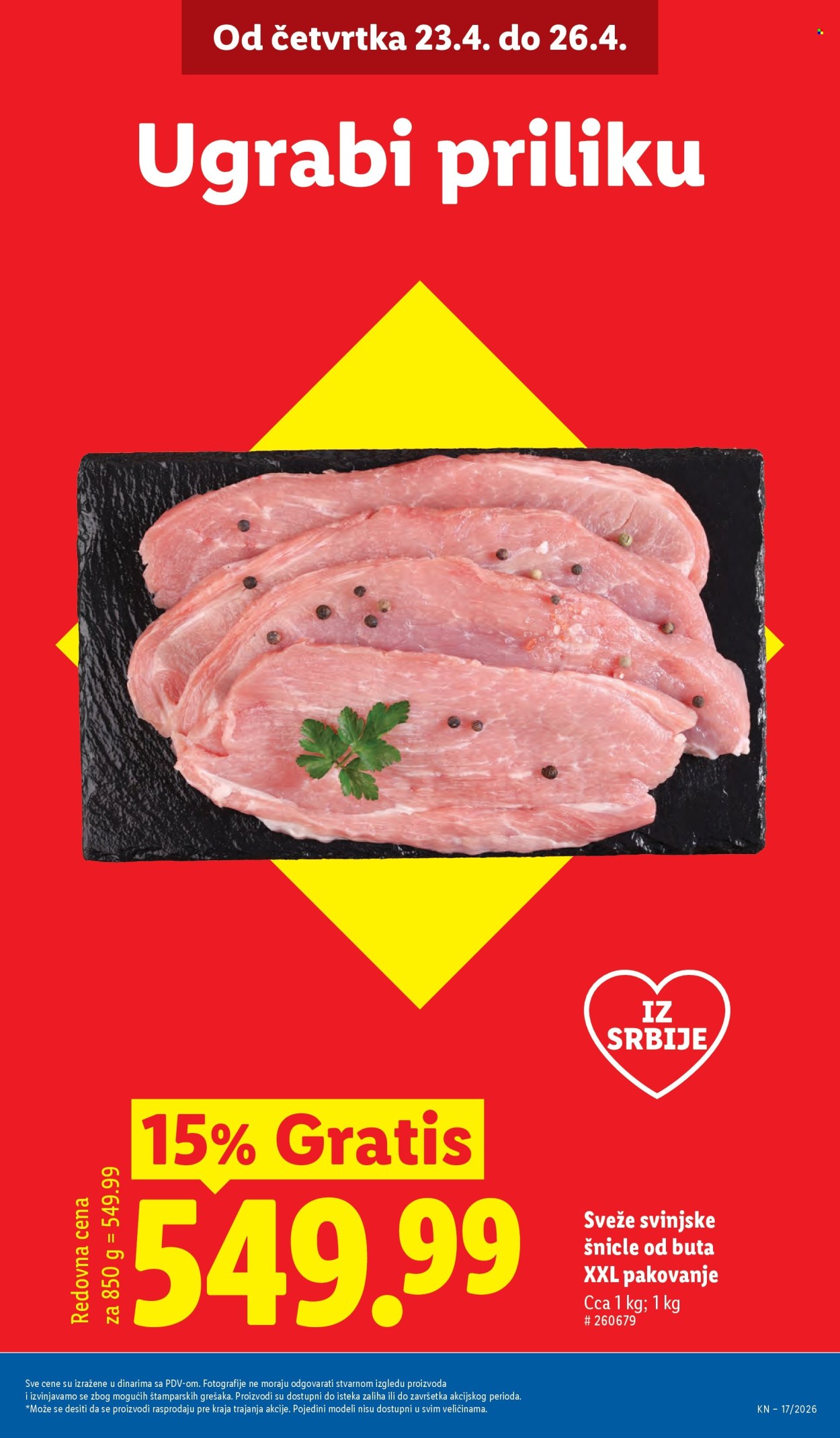 Lidl katalog - 23.04.2026 - 29.04.2026. Stranica 5