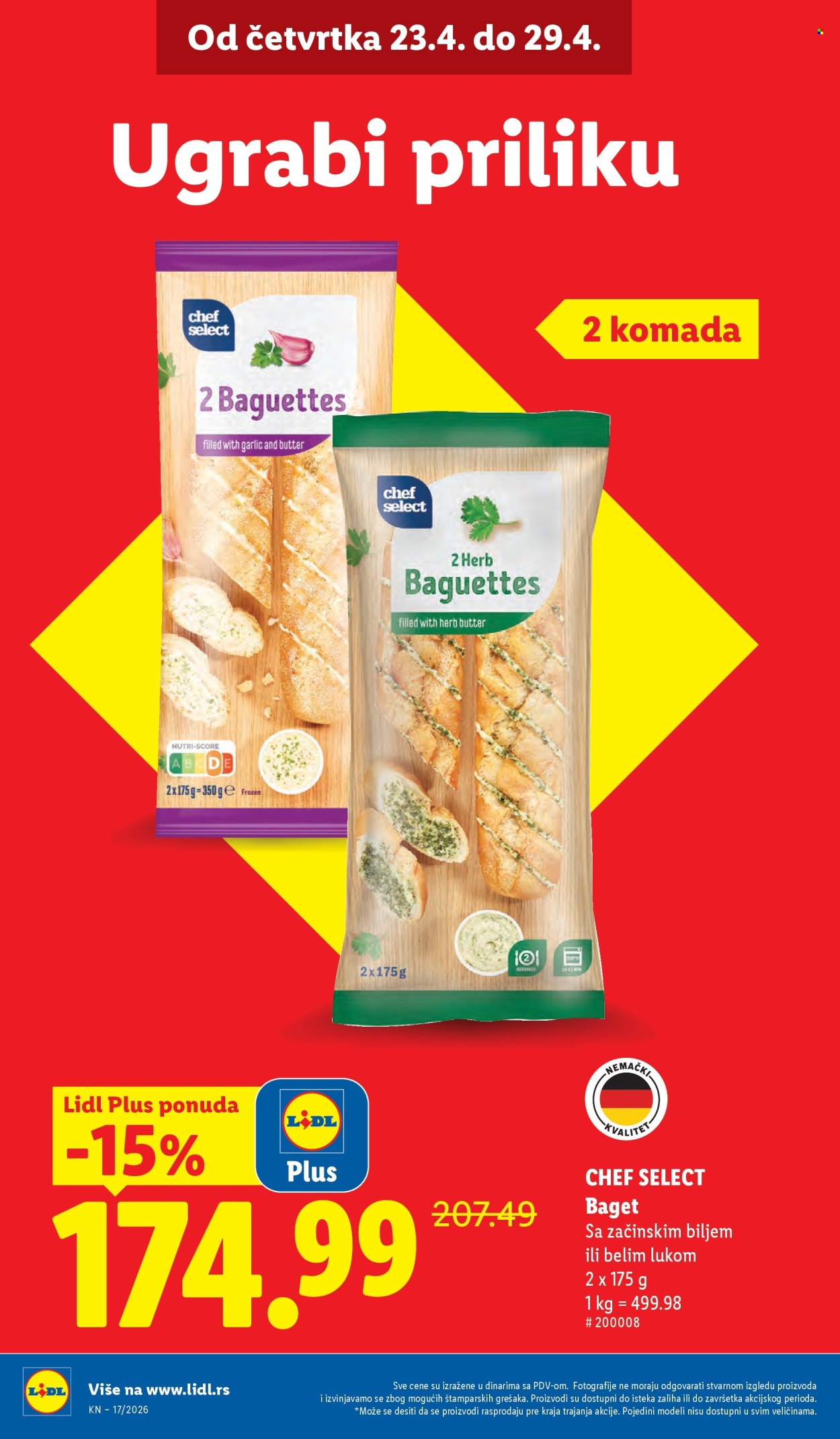 Lidl katalog - 23.04.2026 - 29.04.2026. Stranica 8