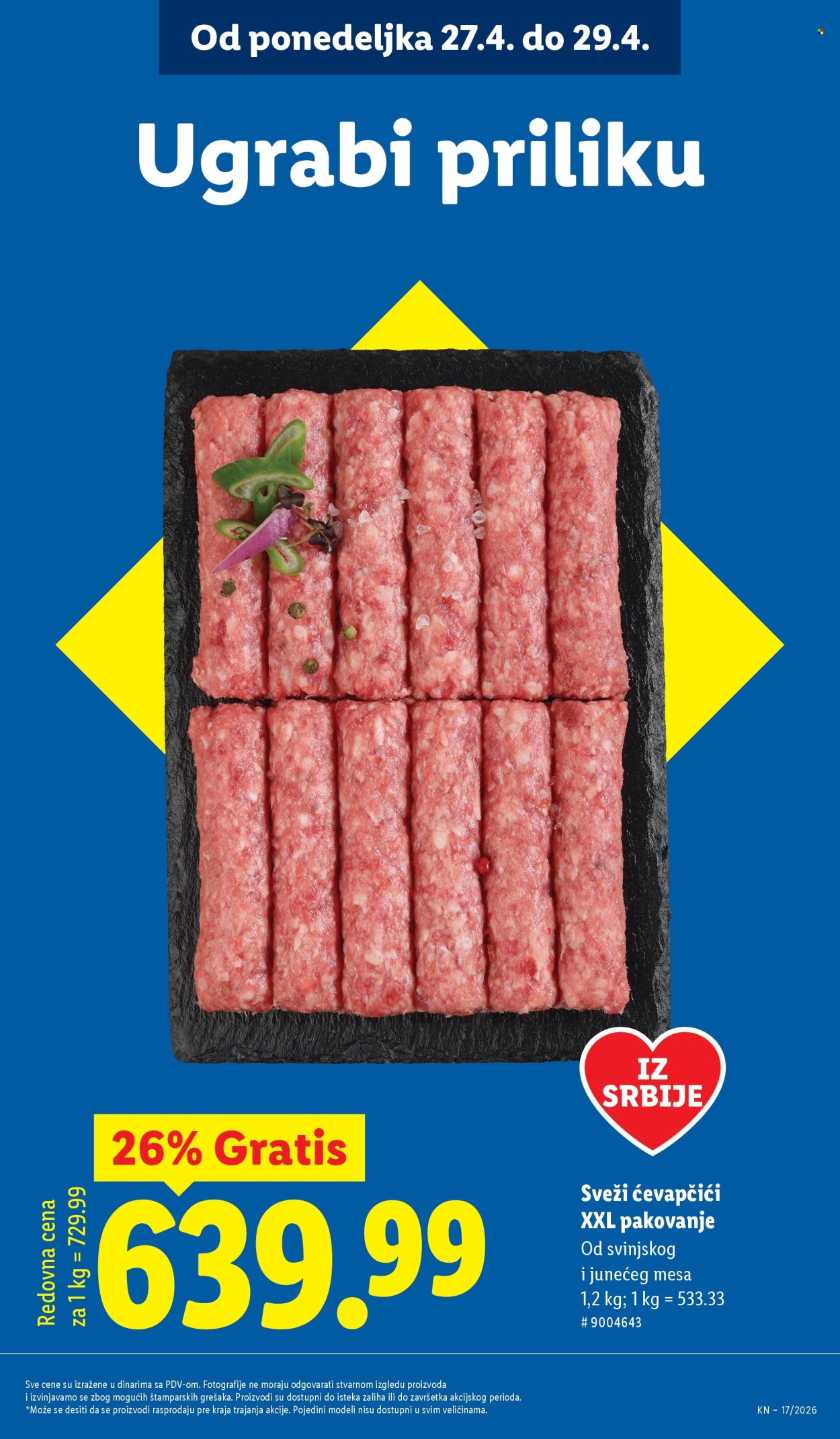 Lidl katalog - 23.04.2026 - 29.04.2026. Stranica 15