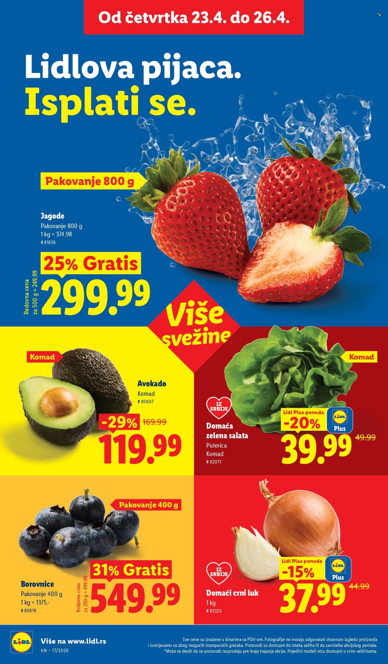 Lidl katalog - 23.04.2026 - 29.04.2026. Stranica 18