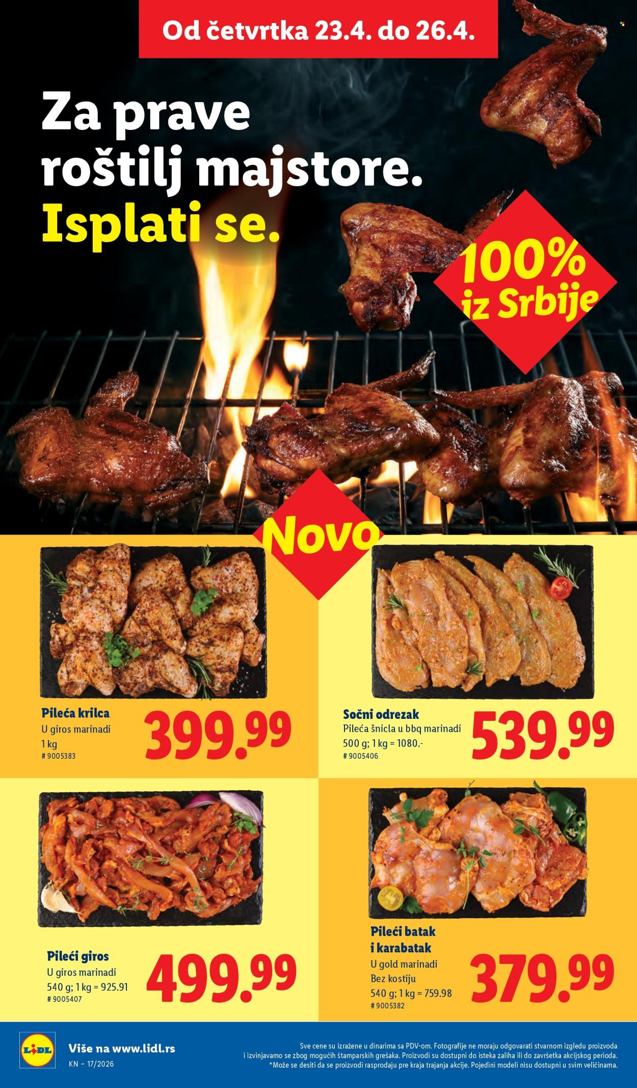 Lidl katalog - 23.04.2026 - 29.04.2026. Stranica 20