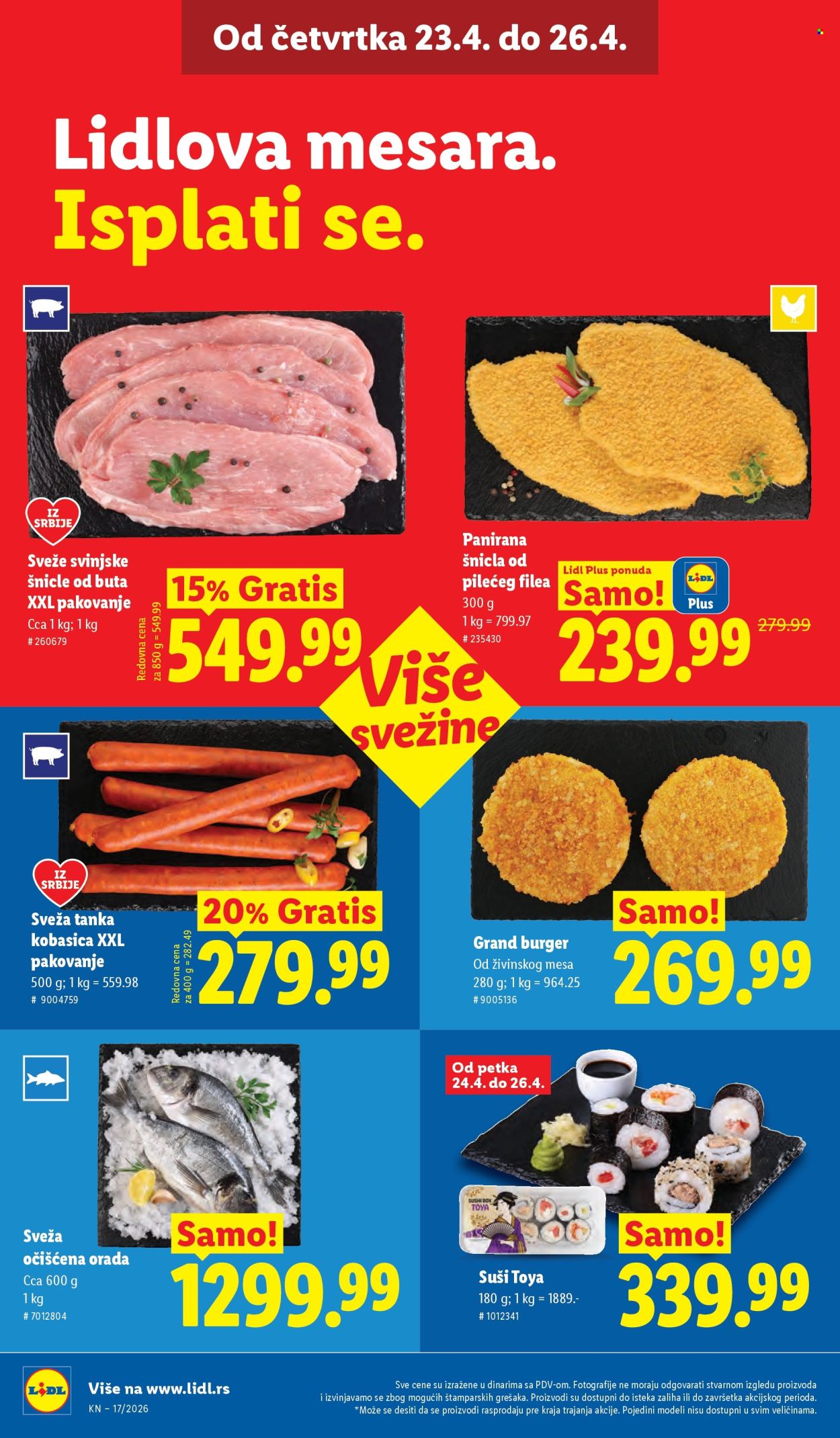 Lidl katalog - 23.04.2026 - 29.04.2026. Stranica 22