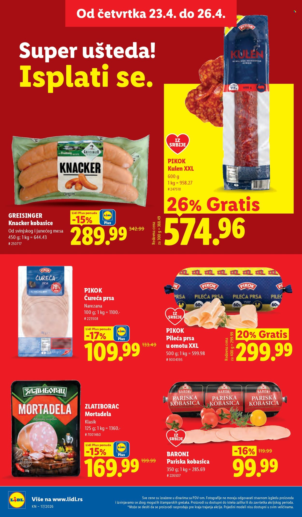 Lidl katalog - 23.04.2026 - 29.04.2026. Stranica 24