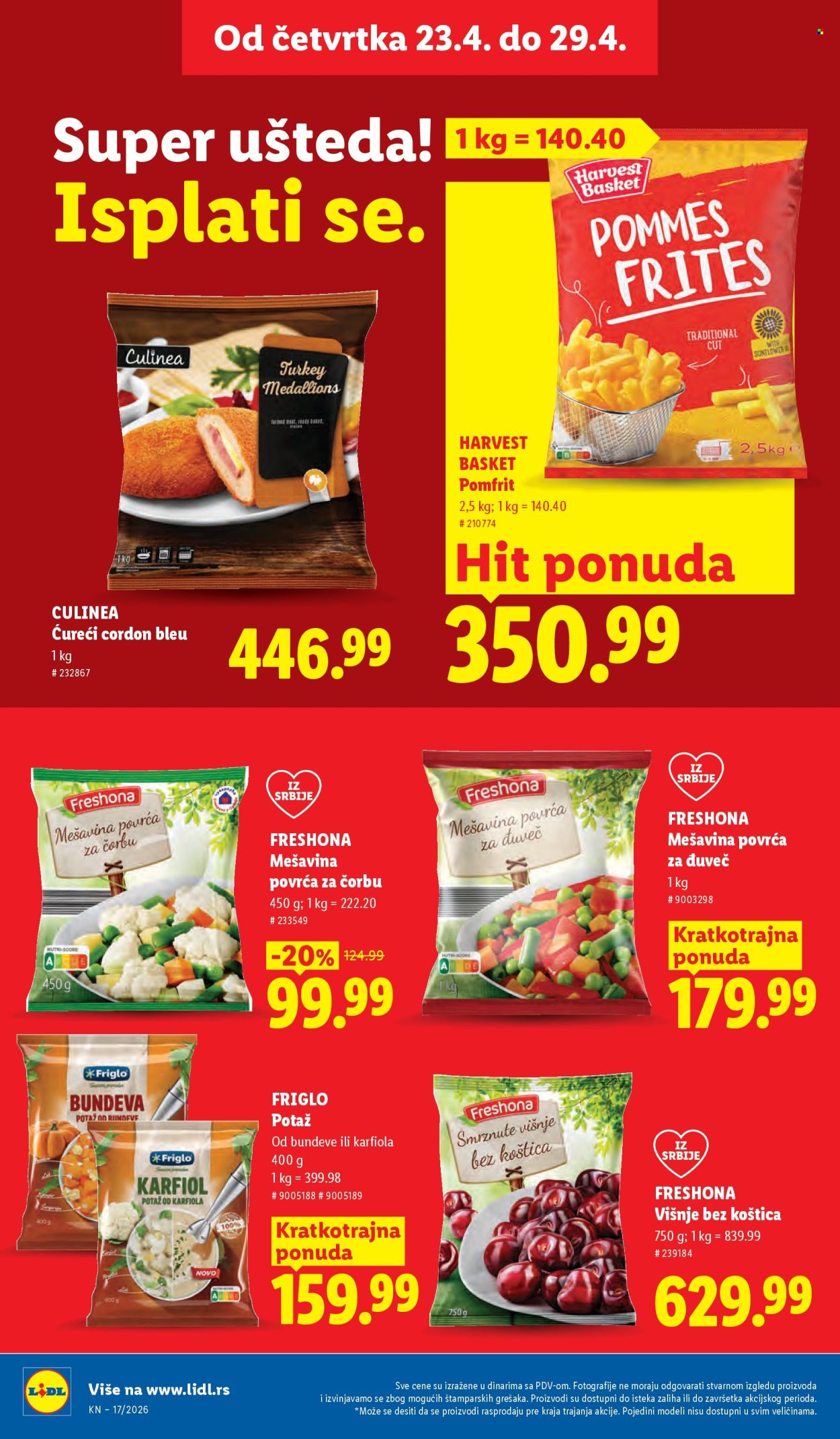 Lidl katalog - 23.04.2026 - 29.04.2026. Stranica 26
