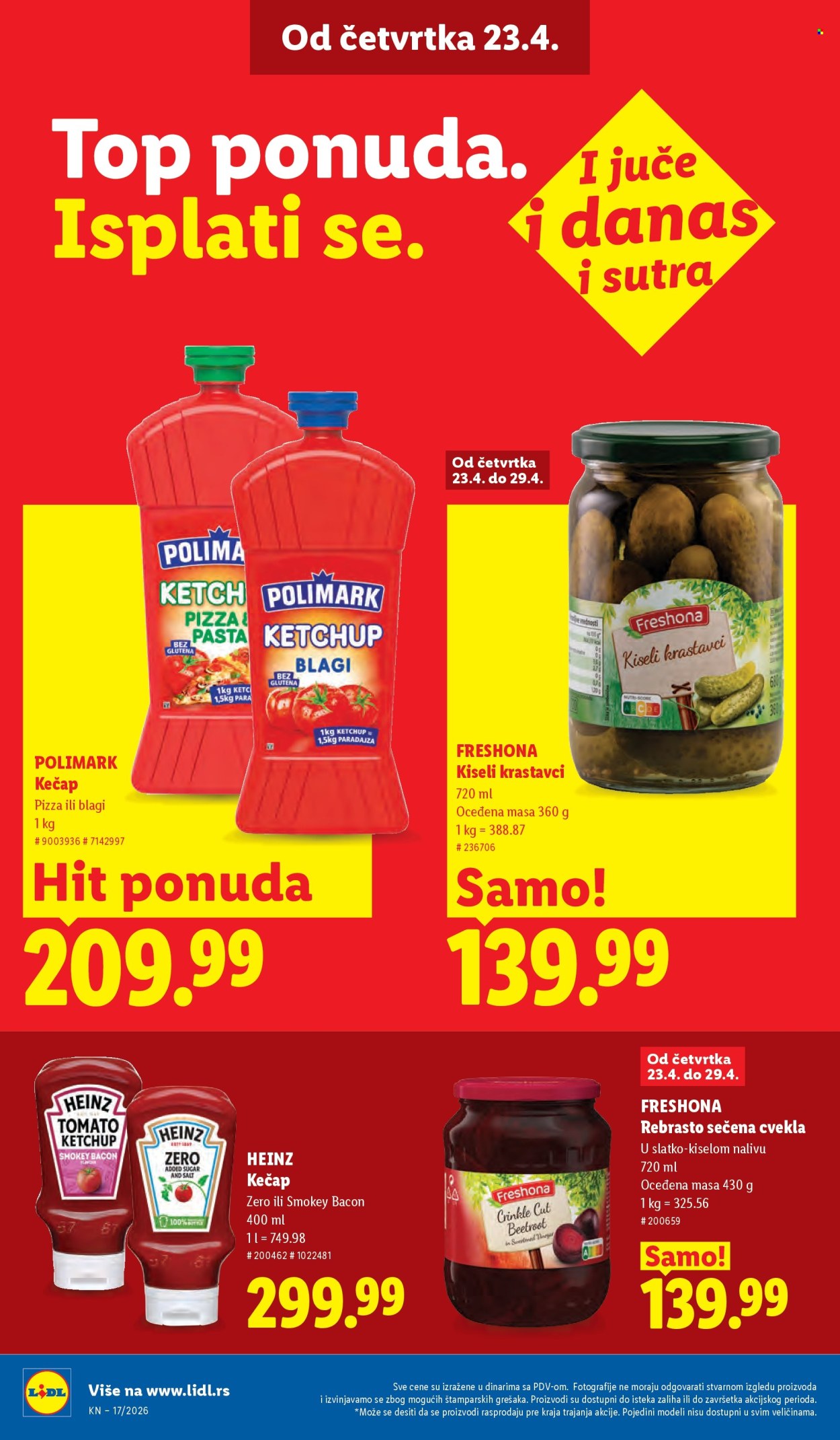 Lidl katalog - 23.04.2026 - 29.04.2026. Stranica 28