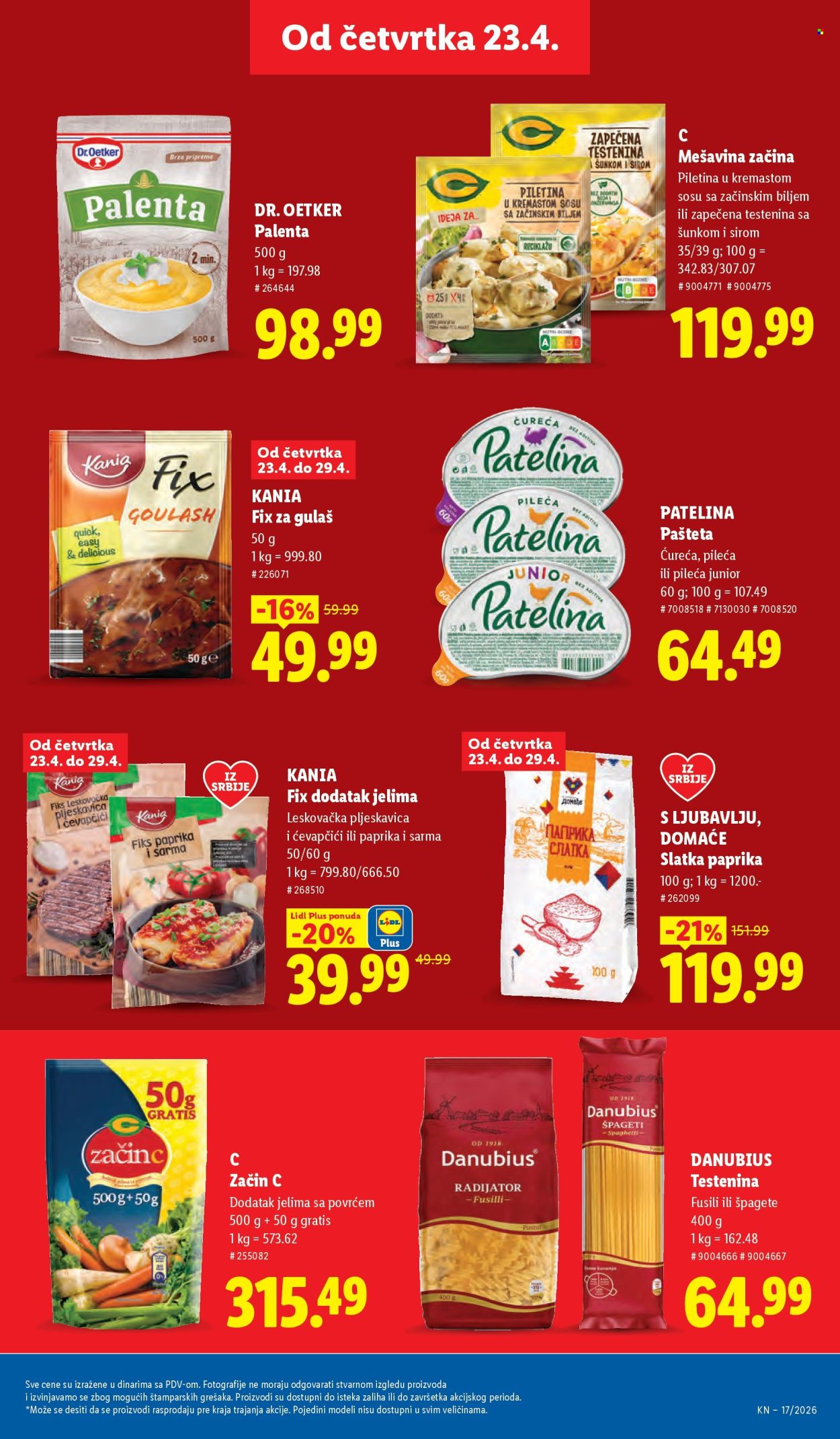 Lidl katalog - 23.04.2026 - 29.04.2026. Stranica 31