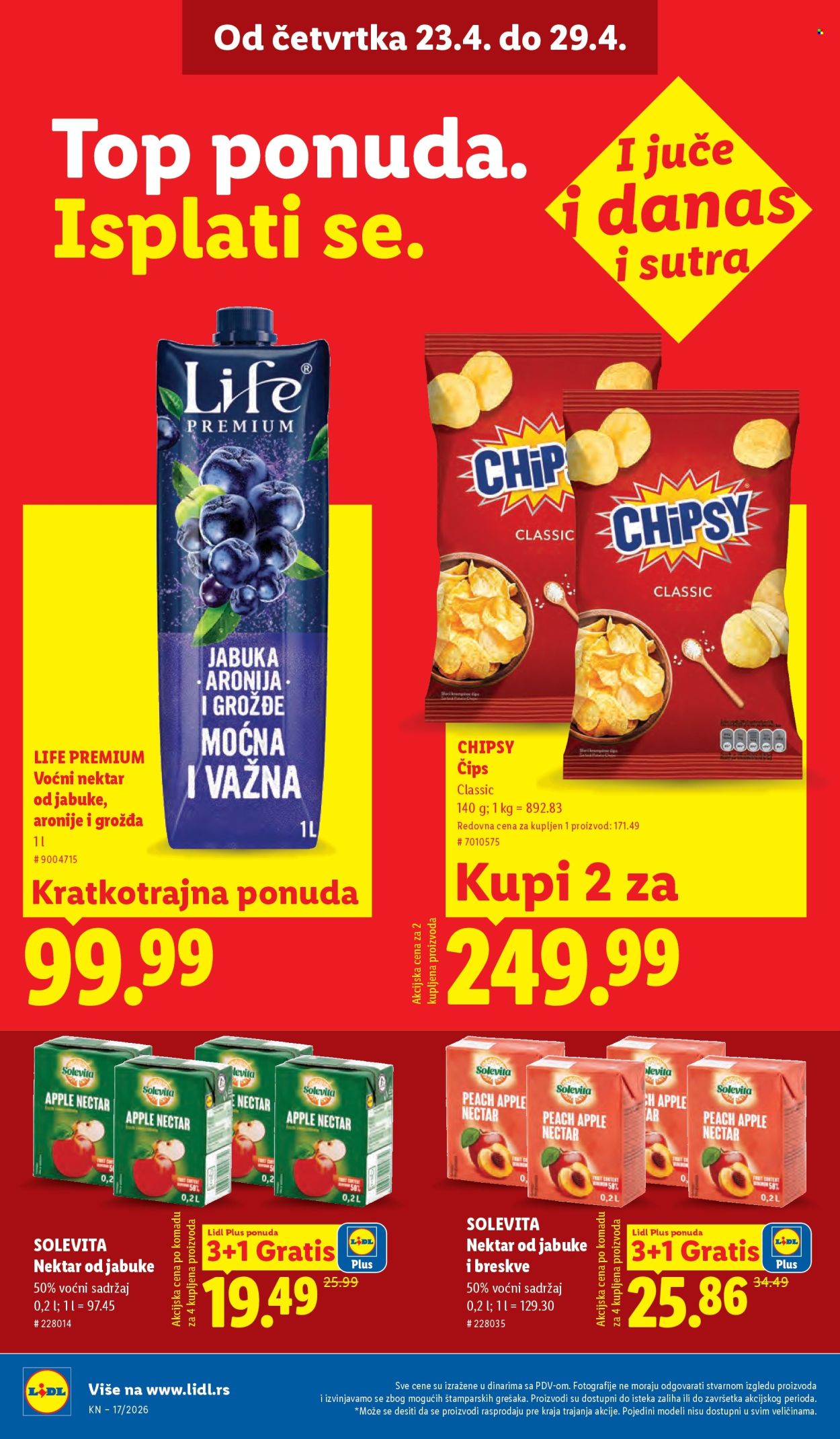 Lidl katalog - 23.04.2026 - 29.04.2026. Stranica 36
