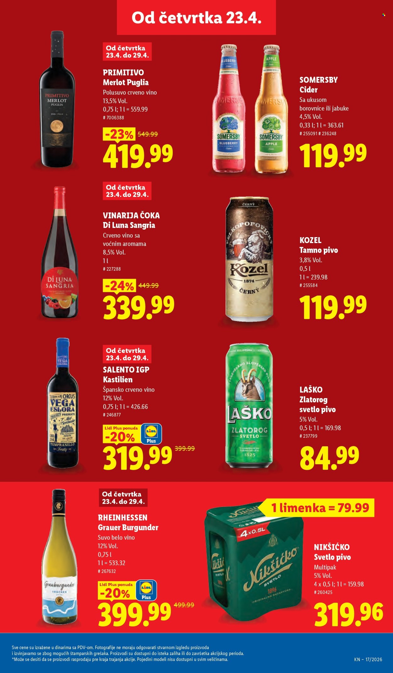 Lidl katalog - 23.04.2026 - 29.04.2026. Stranica 39