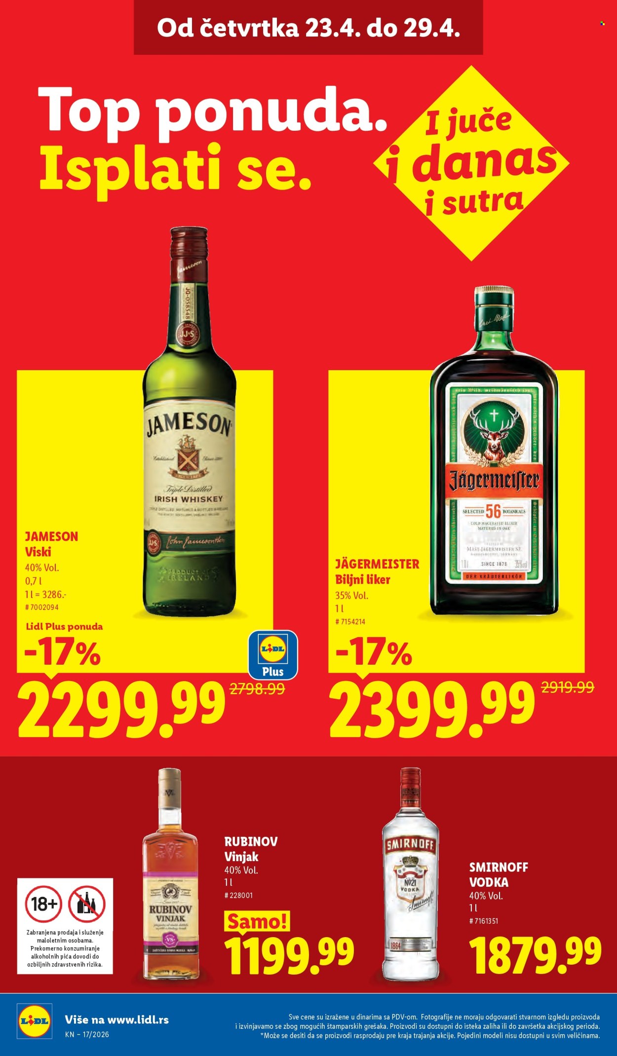 Lidl katalog - 23.04.2026 - 29.04.2026. Stranica 40