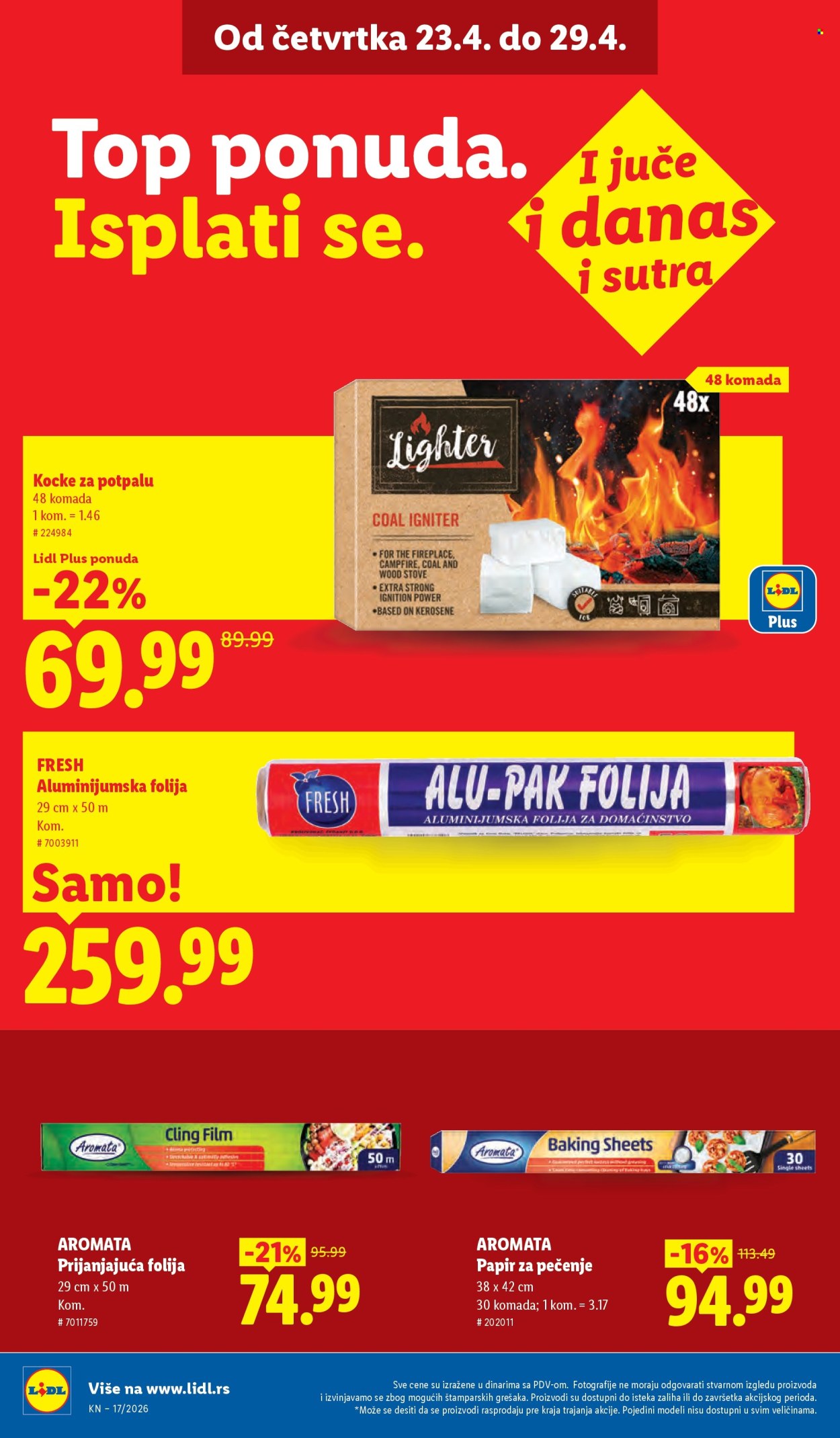 Lidl katalog - 23.04.2026 - 29.04.2026. Stranica 42