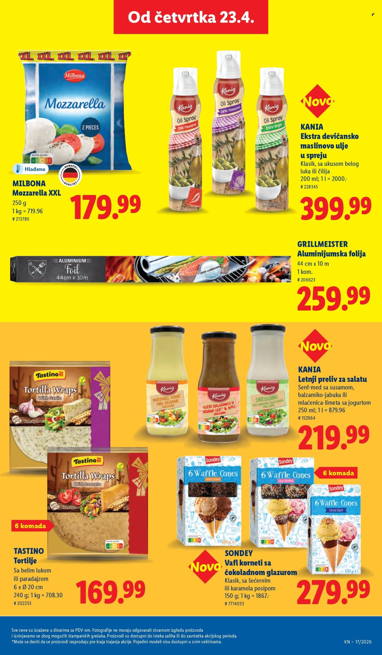 Lidl katalog - 23.04.2026 - 29.04.2026. Stranica 57
