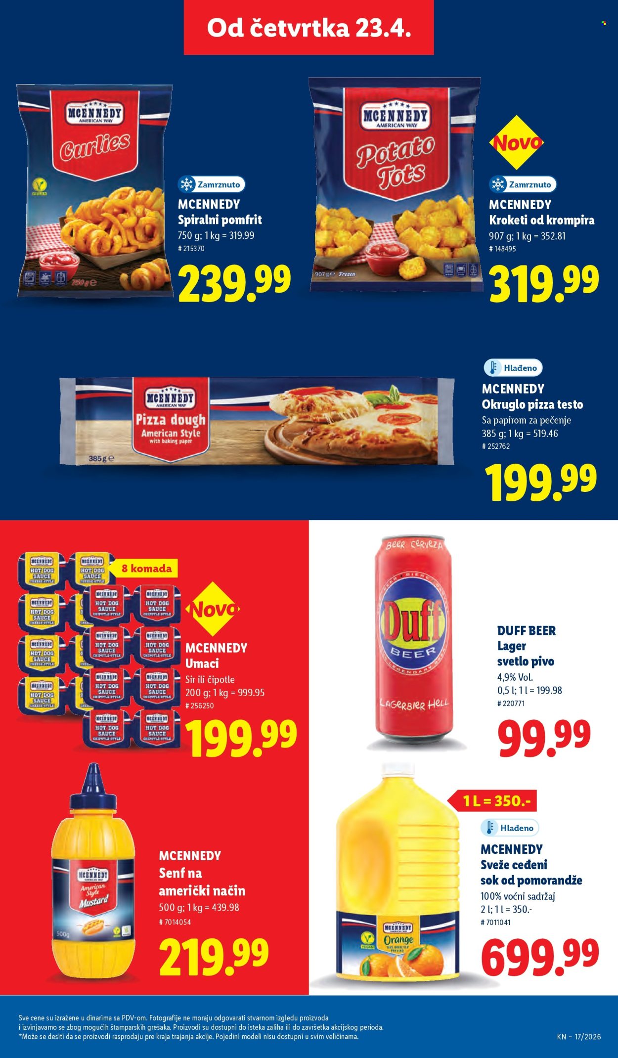 Lidl katalog - 23.04.2026 - 29.04.2026. Stranica 63