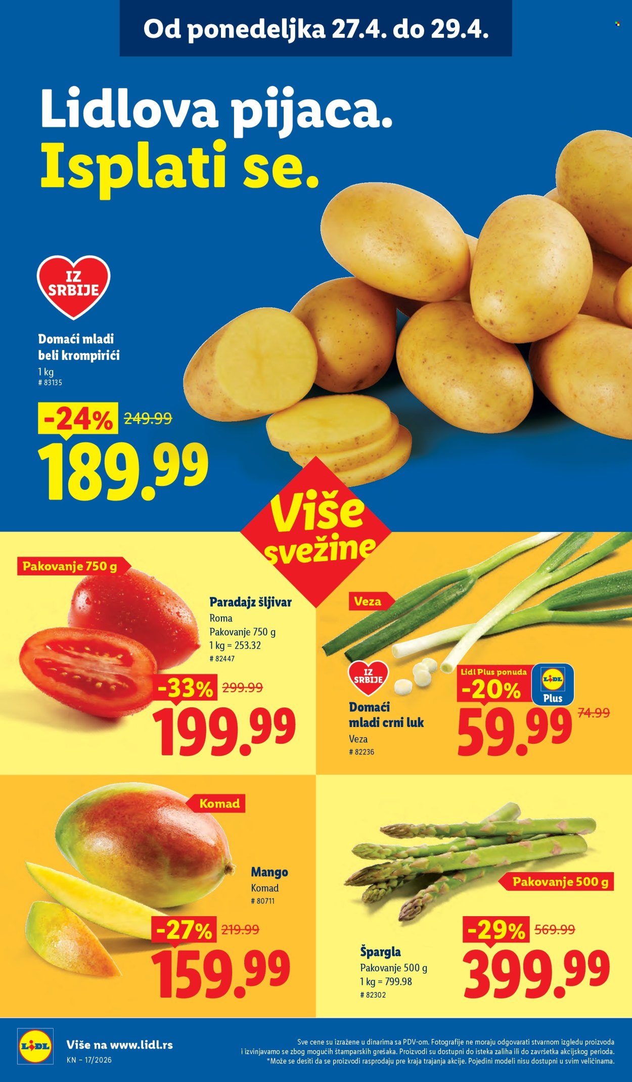 Lidl katalog - 23.04.2026 - 29.04.2026. Stranica 94