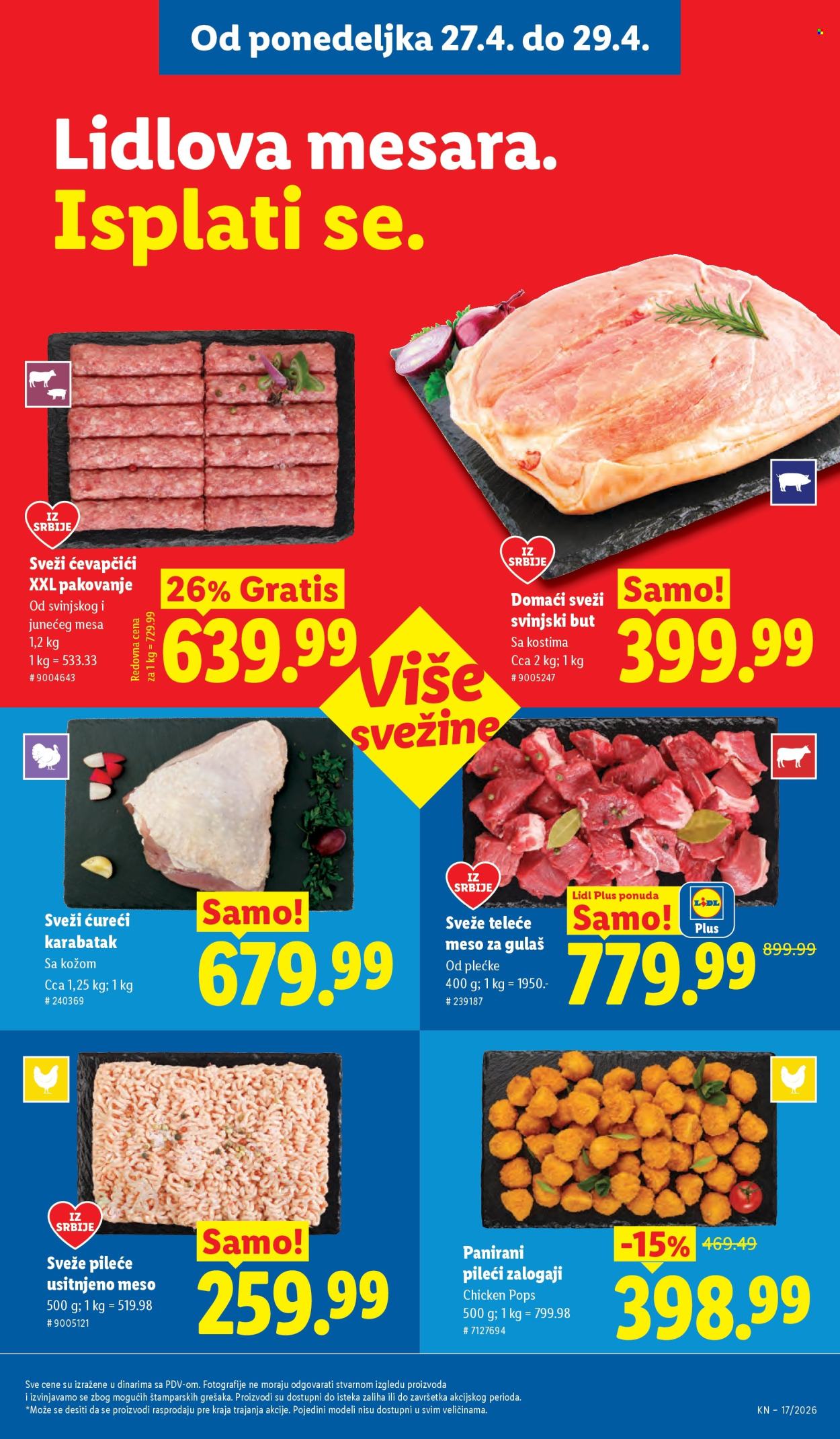 Lidl katalog - 23.04.2026 - 29.04.2026. Stranica 95