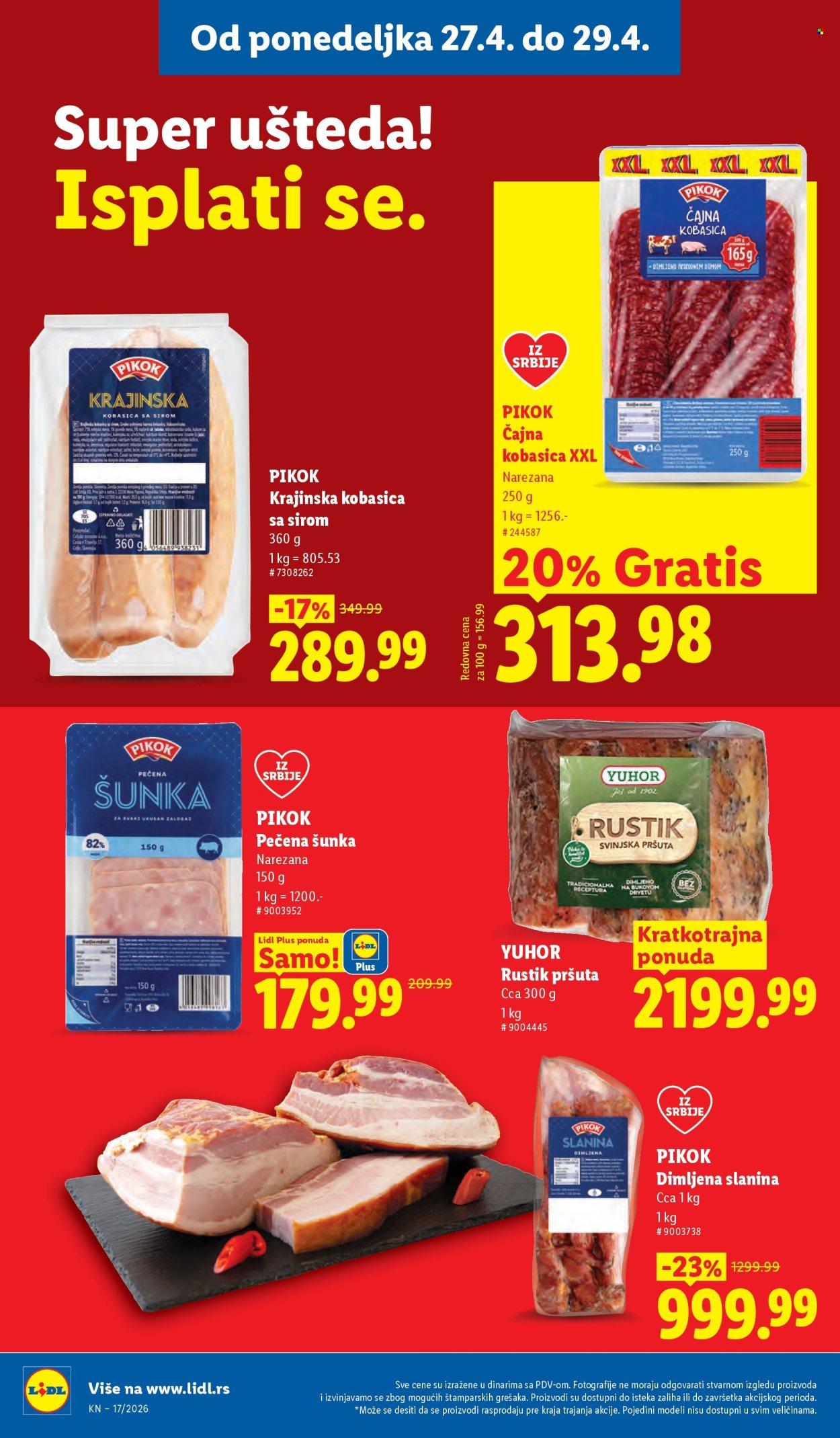 Lidl katalog - 23.04.2026 - 29.04.2026. Stranica 96
