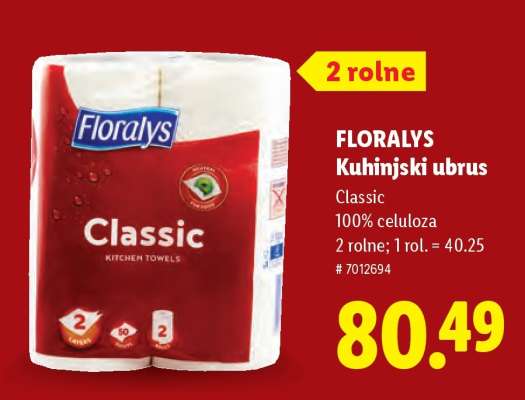 Floralys Kuhinjski ubrus