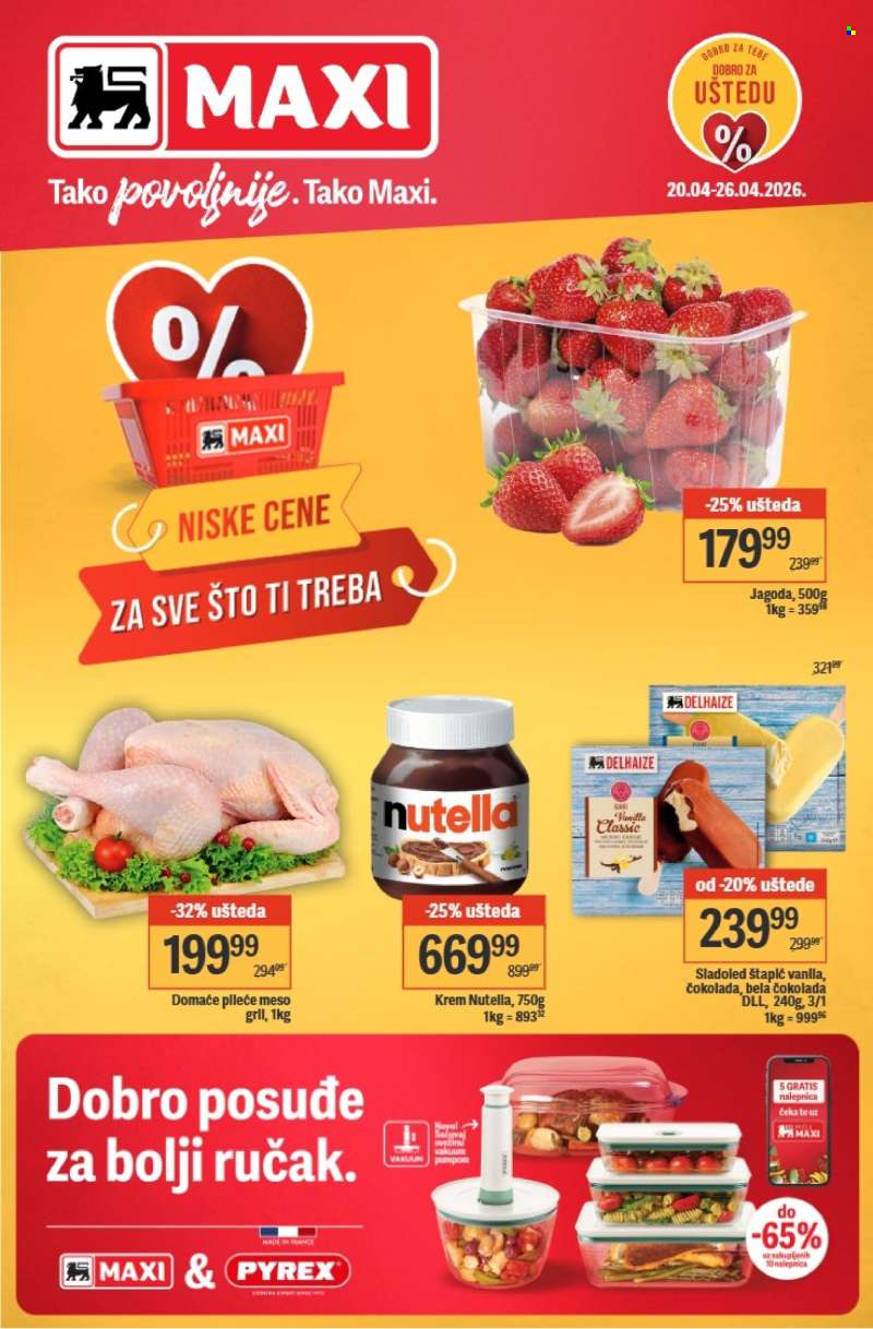 Maxi katalog - 20.04.2026 - 26.04.2026.