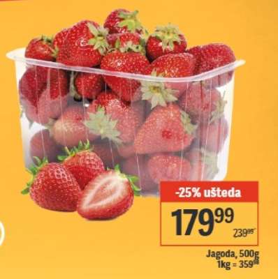 Jagoda, 500g