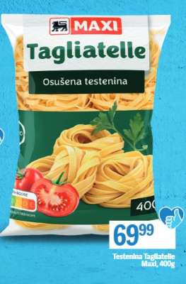 Testenina Tagliatelle Maxi 400g