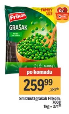 Smrznuti grašak Frikom, 700g