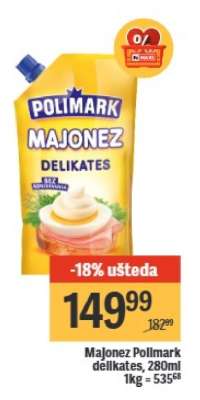 Majonez Polimark delikates, 280ml