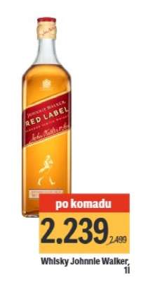 Whisky Johnnie Walker, 1l