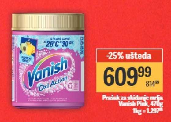 Vanish Pink, 470g