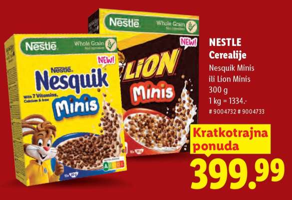 NESTLE Cerealije