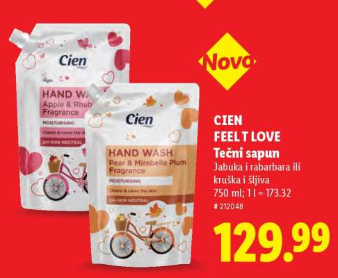 CIEN FEEL T LOVE Tečni sapun