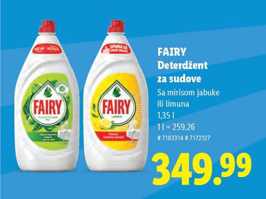 Fairy Detergent