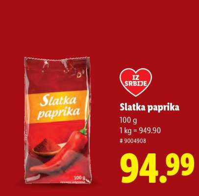 Slatka paprika