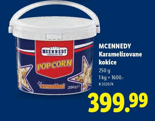 Mcennedy Karamelizovane kokice