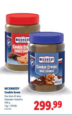 Mcennedy Cookie krem