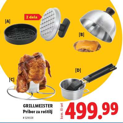 Grillmeister Pribor za roštilj