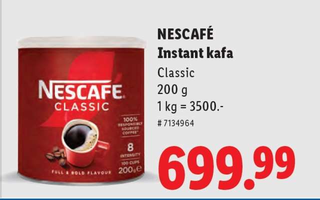 Nescafe Instant kafa