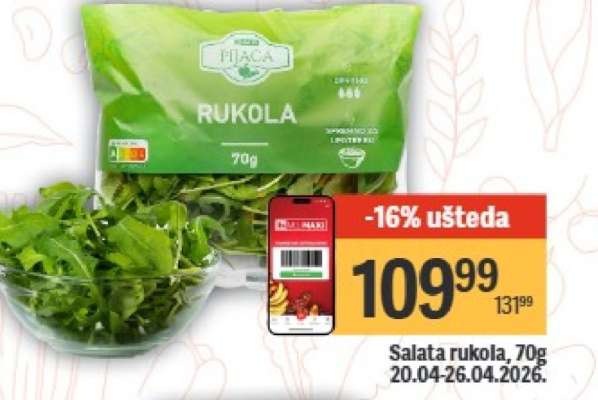 Salata rukola 70g
