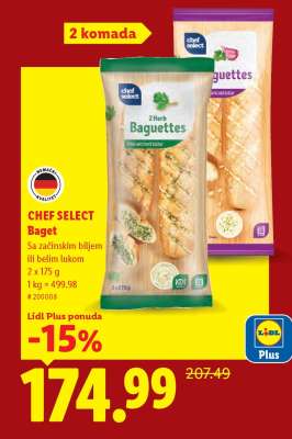 Chef Select baget