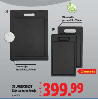 SILVERCREST Daska za sečenje