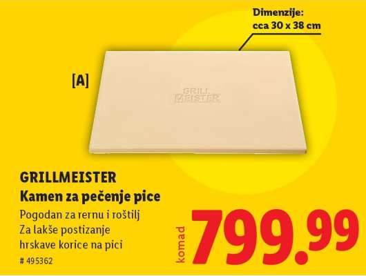 Kamen za pečenje pice