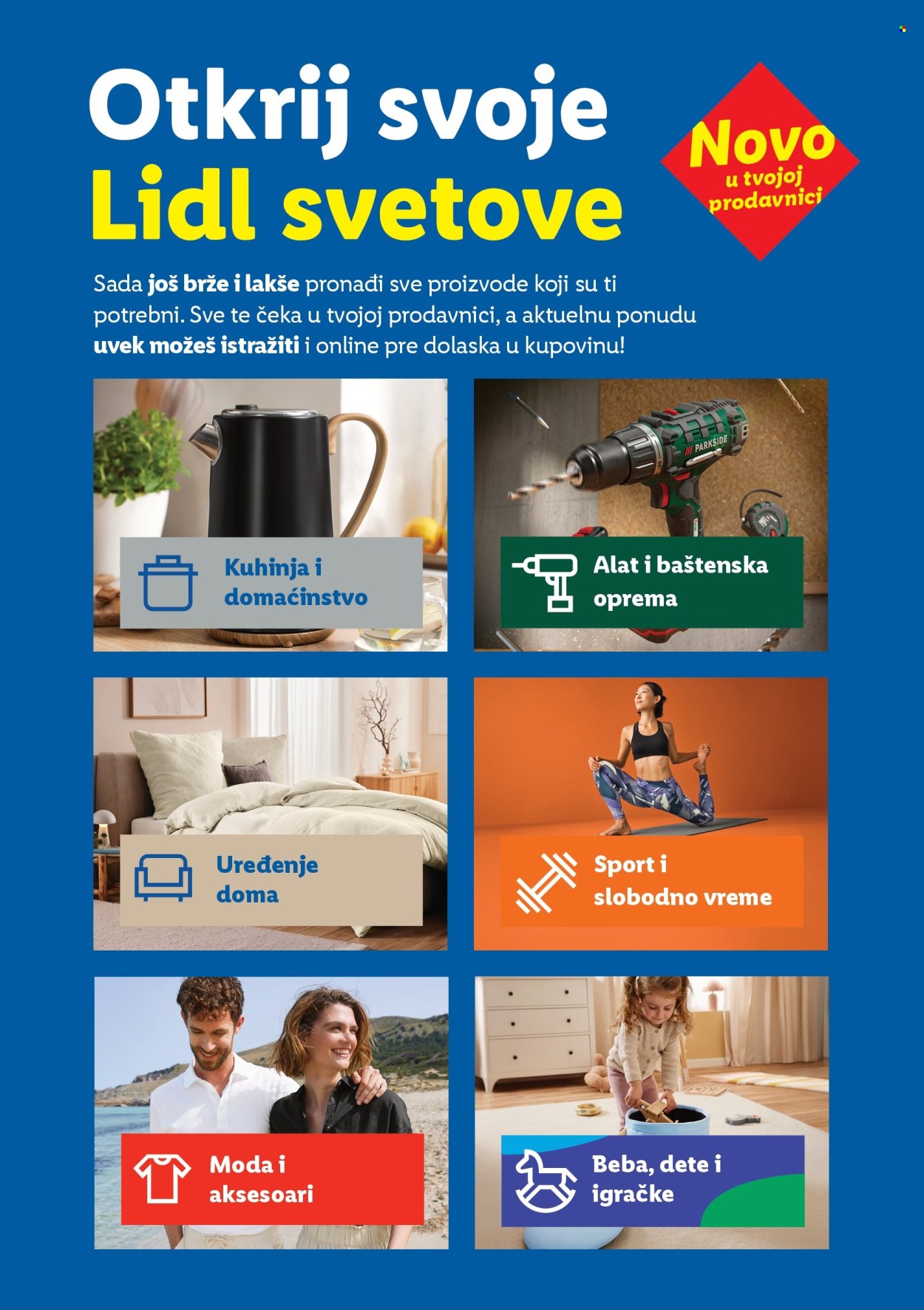 Lidl katalog. Stranica 1