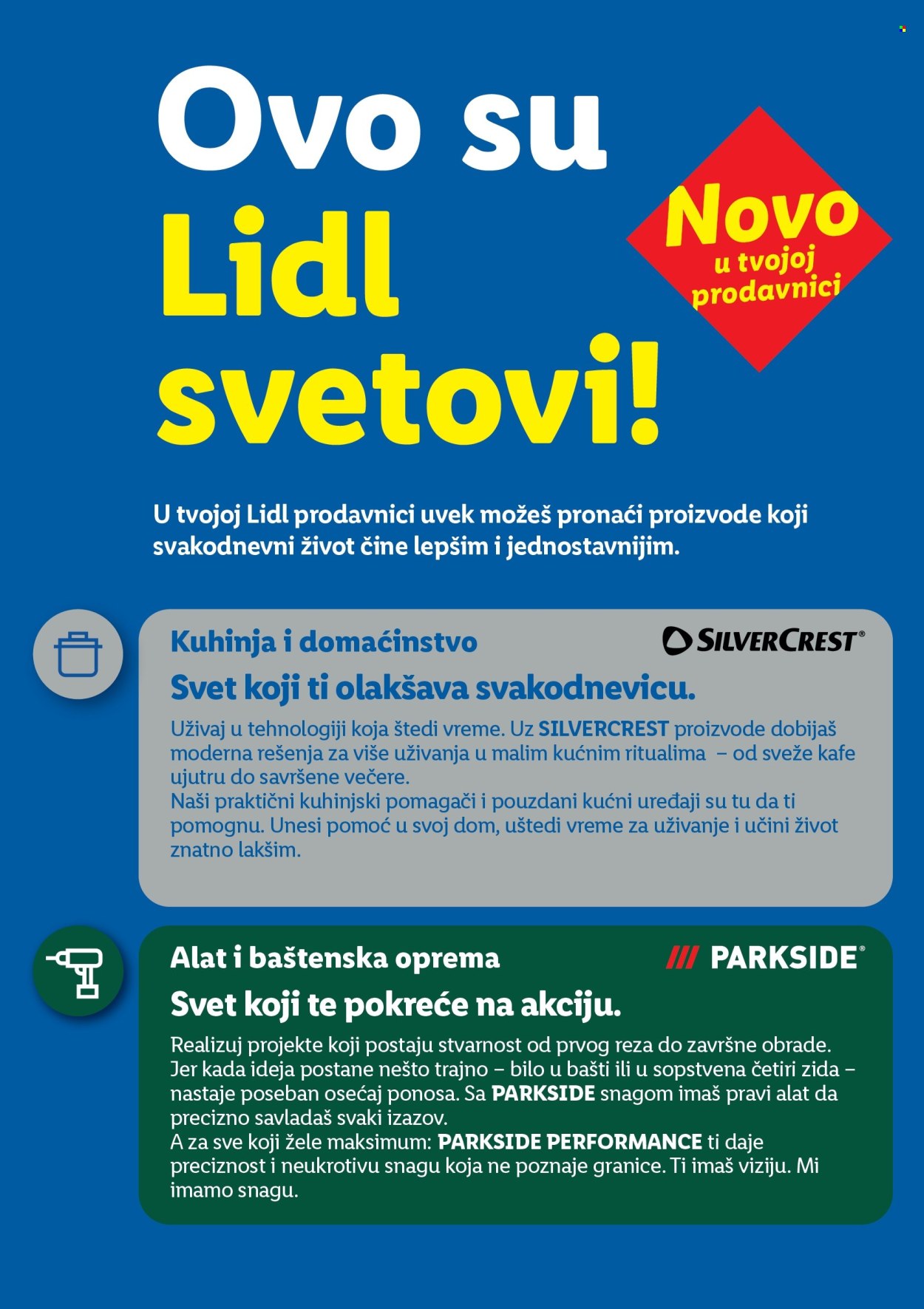 Lidl katalog. Stranica 3