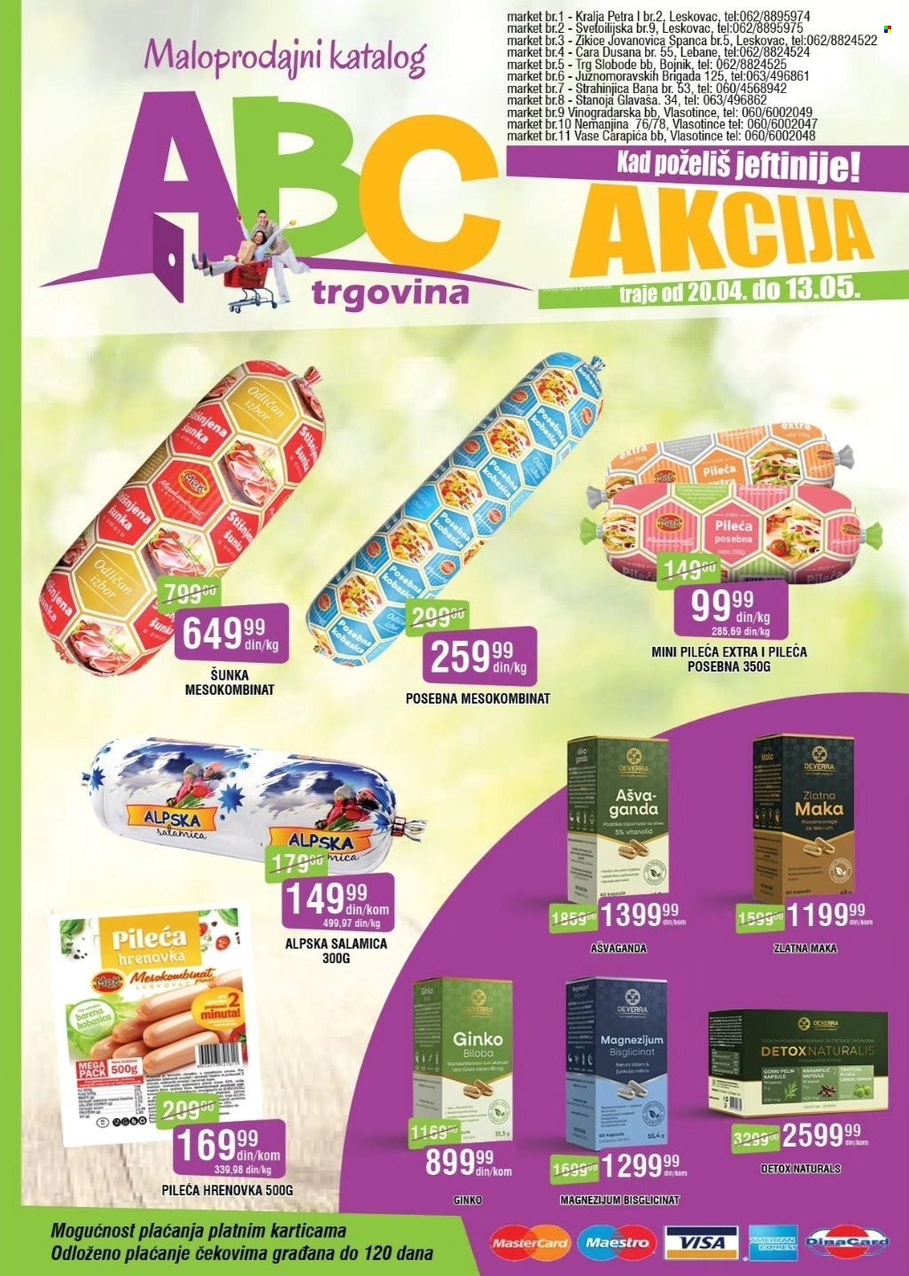 ABC Trgovina katalog - 20.04.2026 - 13.05.2026. Stranica 1