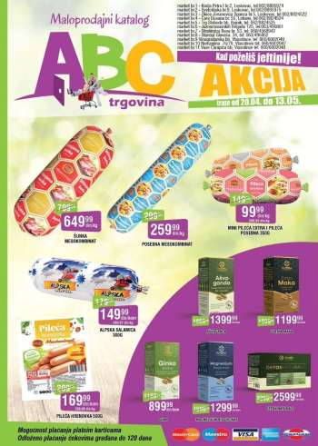 ABC Trgovina katalog - 20.04.2026 - 13.05.2026.